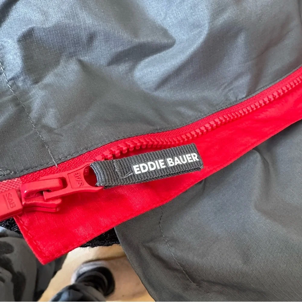 Eddie Bauer Kids Red and Gray winter coat size 14/16
